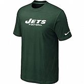 Nike New York Jets Sideline Legend Authentic Font T-Shirt Green,baseball caps,new era cap wholesale,wholesale hats