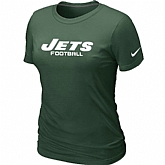 Nike New York Jets Sideline Legend Authentic Font Women's T-Shirt Green,baseball caps,new era cap wholesale,wholesale hats