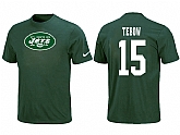 Nike New York Jets Tim Tebow Name & Number T-Shirt Green,baseball caps,new era cap wholesale,wholesale hats