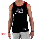 Nike New York Mets Home Practice men Tank Top Black,baseball caps,new era cap wholesale,wholesale hats