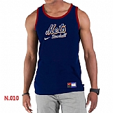 Nike New York Mets Home Practice men Tank Top D.Blue,baseball caps,new era cap wholesale,wholesale hats