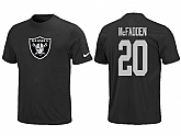 Nike Oakland Raiders Darren McFadden Name & Number T-Shirt Black,baseball caps,new era cap wholesale,wholesale hats