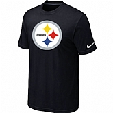 Nike Pittsburgh Steelers Sideline Legend Authentic Logo T-Shirt Black,baseball caps,new era cap wholesale,wholesale hats