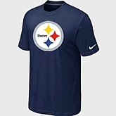 Nike Pittsburgh Steelers Sideline Legend Authentic Logo T-Shirt D.Blue,baseball caps,new era cap wholesale,wholesale hats
