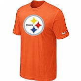 Nike Pittsburgh Steelers Sideline Legend Authentic Logo T-Shirt Orange,baseball caps,new era cap wholesale,wholesale hats