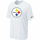 Nike Pittsburgh Steelers Sideline Legend Authentic Logo T-Shirt White,baseball caps,new era cap wholesale,wholesale hats