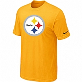 Nike Pittsburgh Steelers Sideline Legend Authentic Logo T-Shirt Yellow,baseball caps,new era cap wholesale,wholesale hats