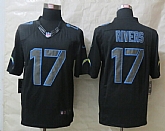 Nike San Diego Charger #17 Rivers Impact Limited Black Jerseys,baseball caps,new era cap wholesale,wholesale hats