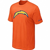 Nike San Diego Chargers Sideline Legend Authentic Logo T-Shirt Orange,baseball caps,new era cap wholesale,wholesale hats