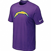 Nike San Diego Chargers Sideline Legend Authentic Logo T-Shirt Purple,baseball caps,new era cap wholesale,wholesale hats
