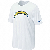 Nike San Diego Chargers Sideline Legend Authentic Logo T-Shirt White,baseball caps,new era cap wholesale,wholesale hats
