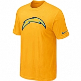 Nike San Diego Chargers Sideline Legend Authentic Logo T-Shirt Yellow,baseball caps,new era cap wholesale,wholesale hats