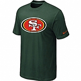 Nike San Francisco 49ers Sideline Legend Authentic Logo T-Shirt D.Green,baseball caps,new era cap wholesale,wholesale hats