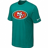 Nike San Francisco 49ers Sideline Legend Authentic Logo T-Shirt Green,baseball caps,new era cap wholesale,wholesale hats