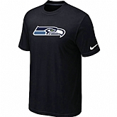 Nike Seattle Seahawks Sideline Legend Authentic Logo T-Shirt Black,baseball caps,new era cap wholesale,wholesale hats