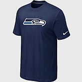 Nike Seattle Seahawks Sideline Legend Authentic Logo T-Shirt D.Blue,baseball caps,new era cap wholesale,wholesale hats