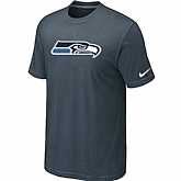 Nike Seattle Seahawks Sideline Legend Authentic Logo T-Shirt Grey,baseball caps,new era cap wholesale,wholesale hats