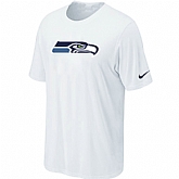 Nike Seattle Seahawks Sideline Legend Authentic Logo T-Shirt White,baseball caps,new era cap wholesale,wholesale hats