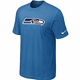 Nike Seattle Seahawks Sideline Legend Authentic Logo T-Shirt light Blue,baseball caps,new era cap wholesale,wholesale hats
