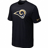 Nike St. Louis Rams Sideline Legend Authentic Logo T-Shirt Black,baseball caps,new era cap wholesale,wholesale hats