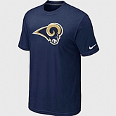 Nike St. Louis Rams Sideline Legend Authentic Logo T-Shirt D.Blue,baseball caps,new era cap wholesale,wholesale hats