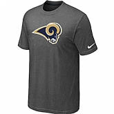 Nike St. Louis Rams Sideline Legend Authentic Logo T-Shirt Dark grey,baseball caps,new era cap wholesale,wholesale hats