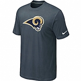 Nike St. Louis Rams Sideline Legend Authentic Logo T-Shirt Grey,baseball caps,new era cap wholesale,wholesale hats