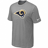 Nike St. Louis Rams Sideline Legend Authentic Logo T-Shirt Light grey,baseball caps,new era cap wholesale,wholesale hats
