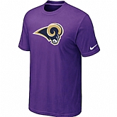 Nike St. Louis Rams Sideline Legend Authentic Logo T-Shirt Purple,baseball caps,new era cap wholesale,wholesale hats