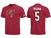 Nike Tampa Bay Buccaneers Josh Freeman Name & Number T-Shirt,baseball caps,new era cap wholesale,wholesale hats
