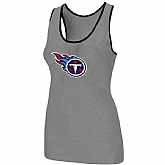 Nike Tennessee Titans Ladies Big Logo Tri-Blend Racerback stretch Tank Top L.grey,baseball caps,new era cap wholesale,wholesale hats