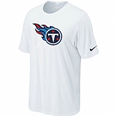 Nike Tennessee Titans Sideline Legend Authentic Logo T-Shirt White,baseball caps,new era cap wholesale,wholesale hats