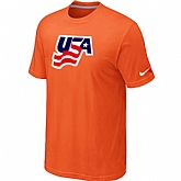 Nike USA Graphic Legend Performance Collection Locker Room T-Shirt Orange,baseball caps,new era cap wholesale,wholesale hats