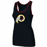 Nike Washington Red Skins Ladies Big Logo Tri-Blend Racerback stretch Tank Top Black,baseball caps,new era cap wholesale,wholesale hats