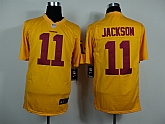 Nike Washington RedSkins #11 Jackson Yellow Game Jerseys,baseball caps,new era cap wholesale,wholesale hats