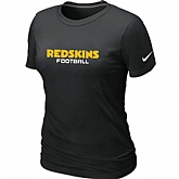 Nike Washington Redskins Sideline Legend Authentic Font Women's T-Shirt BLack,baseball caps,new era cap wholesale,wholesale hats