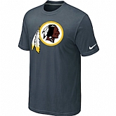 Nike Washington Redskins Sideline Legend Authentic Logo T-Shirt Grey,baseball caps,new era cap wholesale,wholesale hats