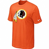 Nike Washington Redskins Sideline Legend Authentic Logo T-Shirt Orange,baseball caps,new era cap wholesale,wholesale hats