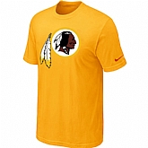 Nike Washington Redskins Sideline Legend Authentic Logo T-Shirt Yellow,baseball caps,new era cap wholesale,wholesale hats