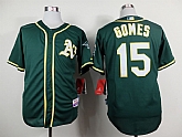 Oakland Athletics #15 Gomes 2014 Green Jerseys,baseball caps,new era cap wholesale,wholesale hats