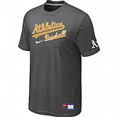 Oakland Athletics D.Grey Nike Short Sleeve Practice T-Shirt,baseball caps,new era cap wholesale,wholesale hats