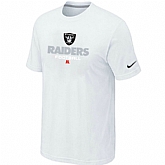 Oakland Raiders Critical Victory White T-Shirt,baseball caps,new era cap wholesale,wholesale hats