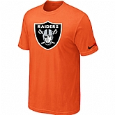 Oakland Raiders Sideline Legend Authentic Logo Dri-FIT T-Shirt Orange,baseball caps,new era cap wholesale,wholesale hats