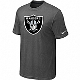 Oakland Raiders Sideline Legend Authentic Logo T-Shirt Dark grey,baseball caps,new era cap wholesale,wholesale hats