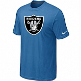 Oakland Raiders Sideline Legend Authentic Logo T-Shirt light Blue,baseball caps,new era cap wholesale,wholesale hats