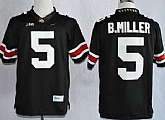 Ohio State Buckeyes #5 Baxton Miller 2013 Black Big 10 Patch Limited Jerseys,baseball caps,new era cap wholesale,wholesale hats