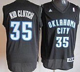 Oklahoma City Thunder #35 Kid Clutch Black Fashion Jerseys,baseball caps,new era cap wholesale,wholesale hats