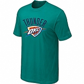 Oklahoma City Thunder Big & Tall Primary Logo Green T-Shirt,baseball caps,new era cap wholesale,wholesale hats