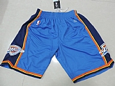 Oklahoma City Thunder NBA Shorts Blue,baseball caps,new era cap wholesale,wholesale hats