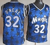 Orlando Magic #32 Shaquille Oneal All-Star Blue Authentic Jerseys,baseball caps,new era cap wholesale,wholesale hats